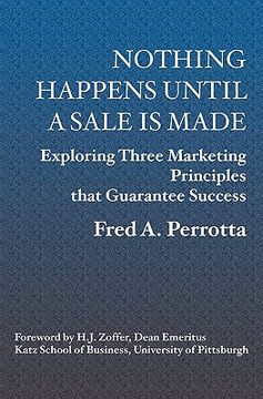 portada nothing happens until a sale is made (en Inglés)