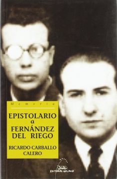 portada Epistolario a Francisco Fernández del Riego (Memoria) 