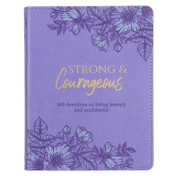 portada Strong & Courageous Devotional (in English)
