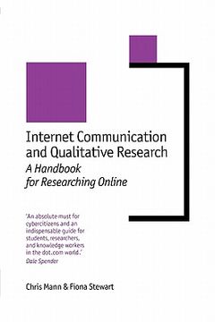 portada internet communication and qualitative research: a handbook for researching online (in English)