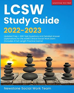 portada Lcsw Study Guide 2022-2023: Updated Prep + 680 Test Questions and Detailed Answer Explanations for the Aswb Clinical Social Work Exam (Includes 4 Full-Length Practice Exams) (in English)
