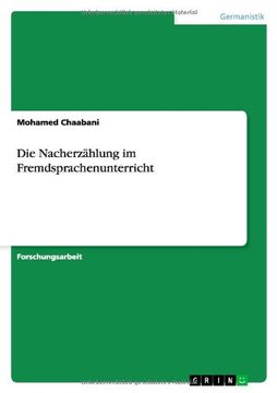 portada Die Nacherzählung im Fremdsprachenunterricht (German Edition)