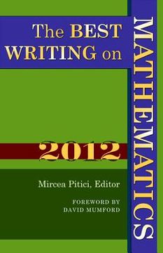portada the best writing on mathematics 2012 (en Inglés)
