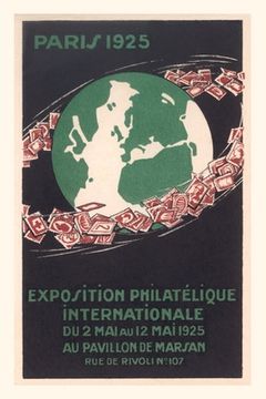 portada Vintage Journal Paris Stamp Expo Poster