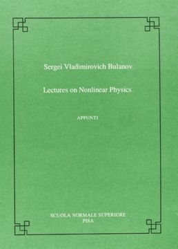 portada Lectures on Nonlinear Physics (Publications of the Scuola Normale Superiore) (in English)