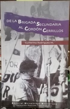portada De la Brigada Secundaria al Cordón Cerrillos. (in Spanish)