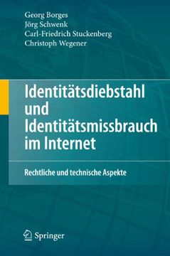 portada Identitätsdiebstahl und Identitätsmissbrauch im Internet: Rechtliche und Technische Aspekte (in German)