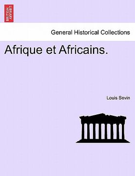 portada Afrique Et Africains. (en Francés)