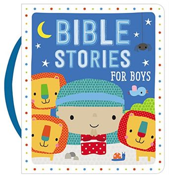 portada Board Book Bible Stories for Boys (en Inglés)