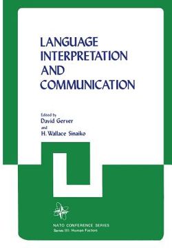 portada Language Interpretation and Communication (en Inglés)