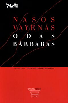 portada Odas Bárbaras (in Spanish)