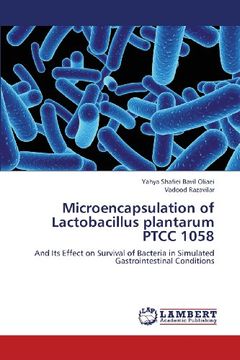 portada Microencapsulation of Lactobacillus Plantarum Ptcc 1058