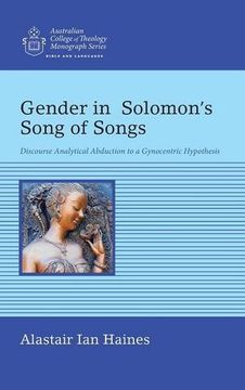 portada Gender in Solomons Song of Songs (Australian College of Theology Monograph)