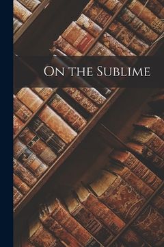 portada On the Sublime (in English)