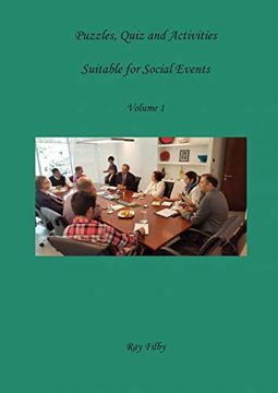 portada Puzzles, Quiz and Activities Suitable for Social Events, Volume 1 (in English)