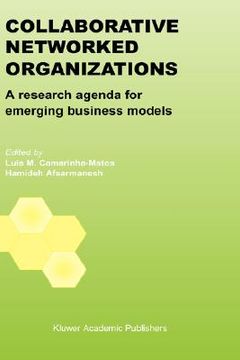 portada collaborative networked organizations: a research agenda for emerging business models (en Inglés)