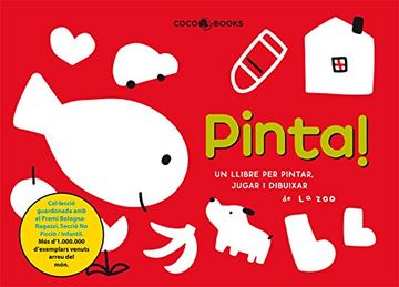 portada Pinta, un Llibre per a Pintar, Jugar i Dibuixar (en Catalá)