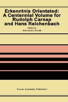 portada erkenntnis orientated: a centennial volume for rudolf carnap and hans reichenbach