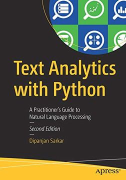 portada Text Analytics With Python: A Practitioner'S Guide to Natural Language Processing (en Inglés)
