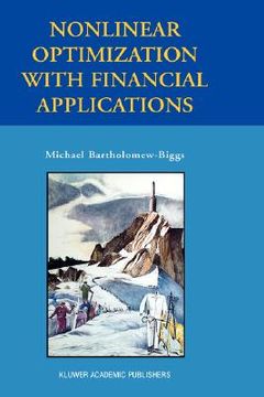 portada nonlinear optimization with financial applications (en Inglés)