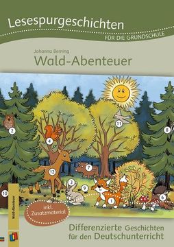 portada Lesespurgeschichten für die Grundschule - Wald-Abenteuer