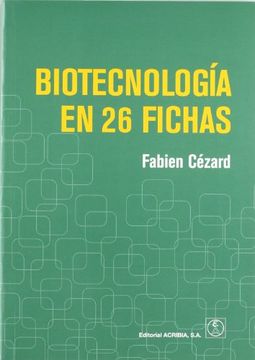 portada Biotecnología en 26 Fichas (in Spanish)