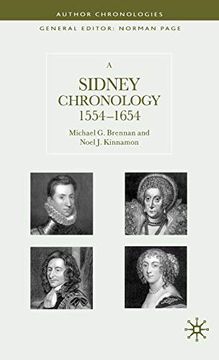 portada A Sidney Chronology: 1554-1654 (Author Chronologies) (en Inglés)