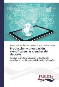 portada Producción y divulgación científica en las ciencias del deporte