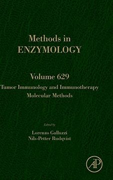 portada Tumor Immunology and Immunotherapy - Molecular Methods: Volume 629 (Methods in Enzymology, Volume 629) (en Inglés)
