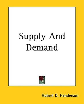 portada supply and demand (en Inglés)
