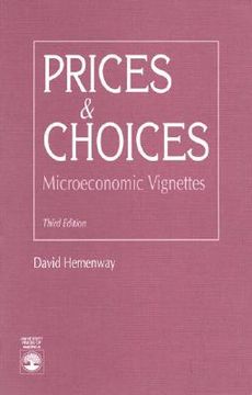 portada prices and choices: microeconomic vignettes (en Inglés)