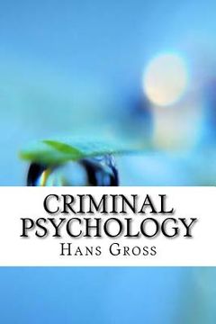 portada Criminal Psychology (in English)