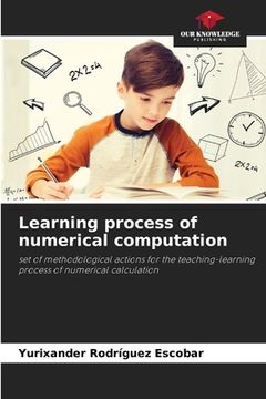 portada Learning process of numerical computation (en Inglés)