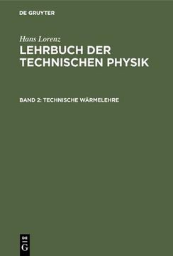 portada Technische Wärmelehre (en Alemán)