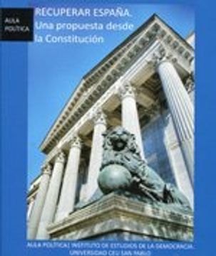 portada Recuperar España - una propuesta desde la constitucion