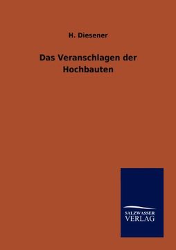 portada Das Veranschlagen Der Hochbauten (German Edition)
