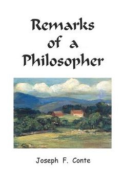 portada Remarks of a Philosopher (en Inglés)