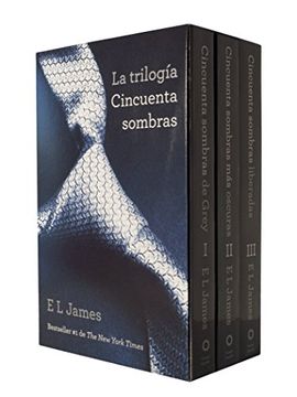 portada Trilogía Cincuenta Sombras: Cincuenta Sombra de Grey; Cincuenta Sombras mas Oscuras Cincuenta Sombras Liberadas 3- Volume Boxed set