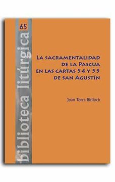 portada La Sacramentalidad de Pascua en Cartas 54 y 55 san Agustin (in Spanish)