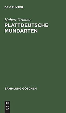 portada Plattdeutsche Mundarten 