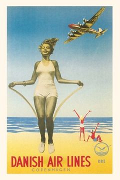 portada Vintage Journal Jumping Rope on Beach (en Inglés)