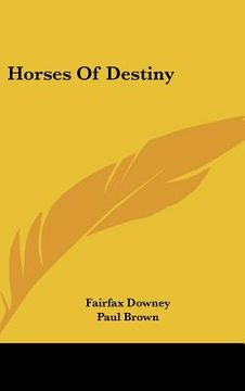 portada horses of destiny (en Inglés)