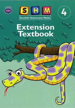 portada Scottish Heinemann Maths 4: Extension Textbook Single