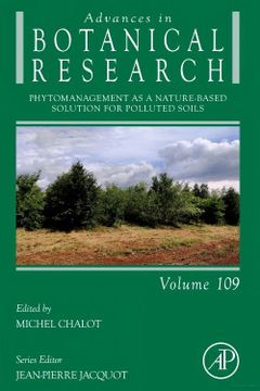 portada Phytomanagement as a Nature-Based Solution for Polluted Soils (Volume 109) (Advances in Botanical Research, Volume 109) (en Inglés)