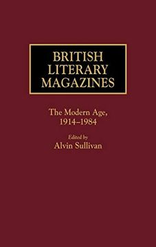 portada British Literary Magazines: The Modern Age, 1914-1984 (in English)