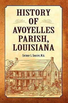 portada history of avoyelles parish, louisiana (en Inglés)