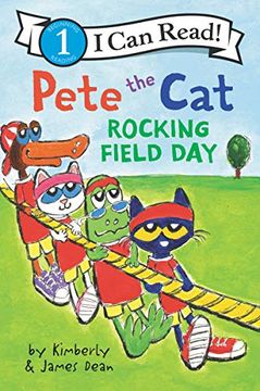 portada Pete the Cat: Rocking Field day (i can Read Level 1) (in English)