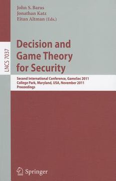 portada decision and game theory for security