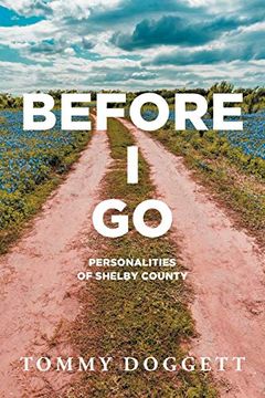 portada Before i go: Personalities of Shelby County (en Inglés)