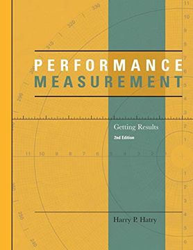 portada Performance Measurement: Getting Results (Urban Institute Press) (en Inglés)